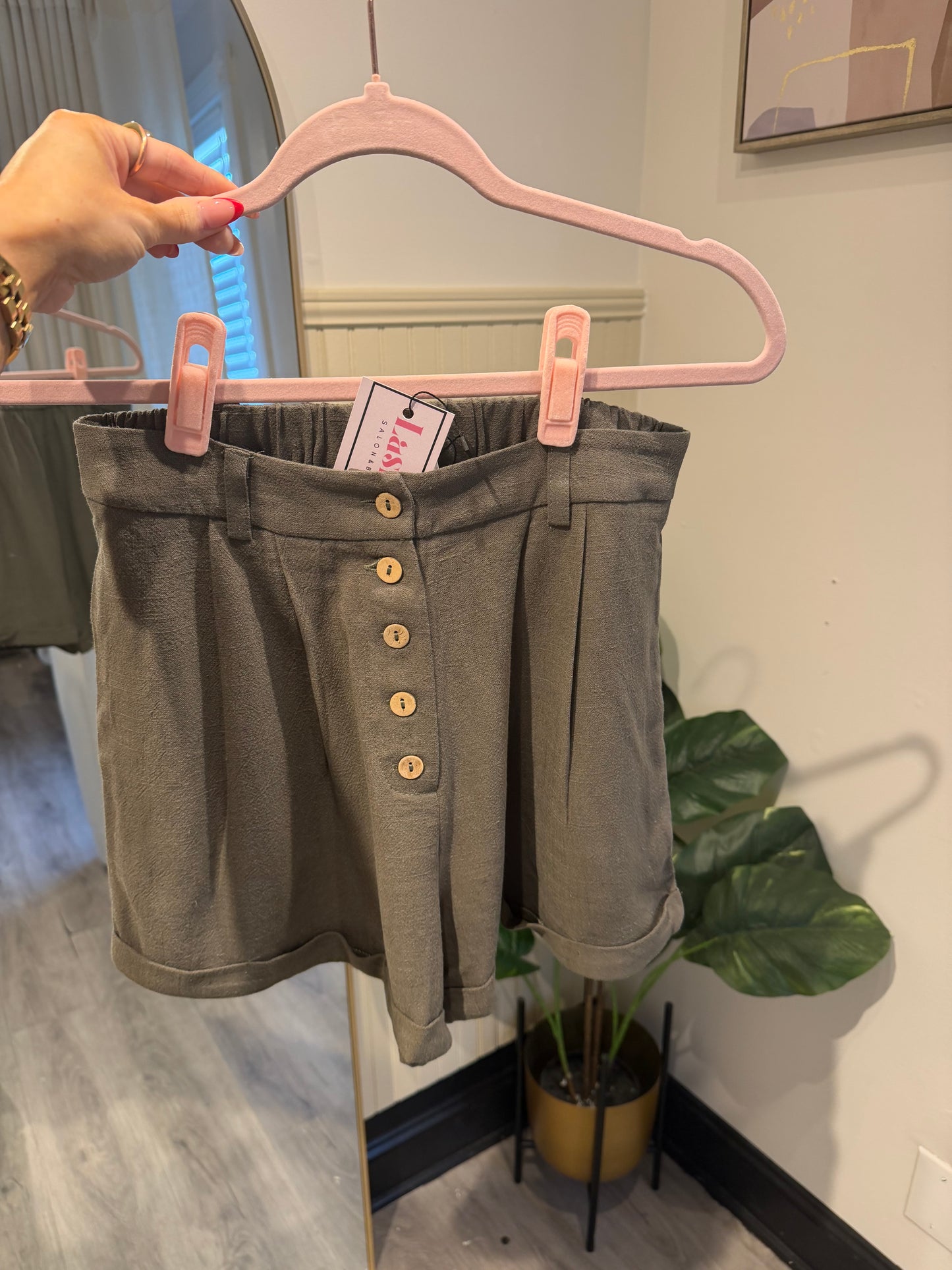 Sagebrush Linen Shorts