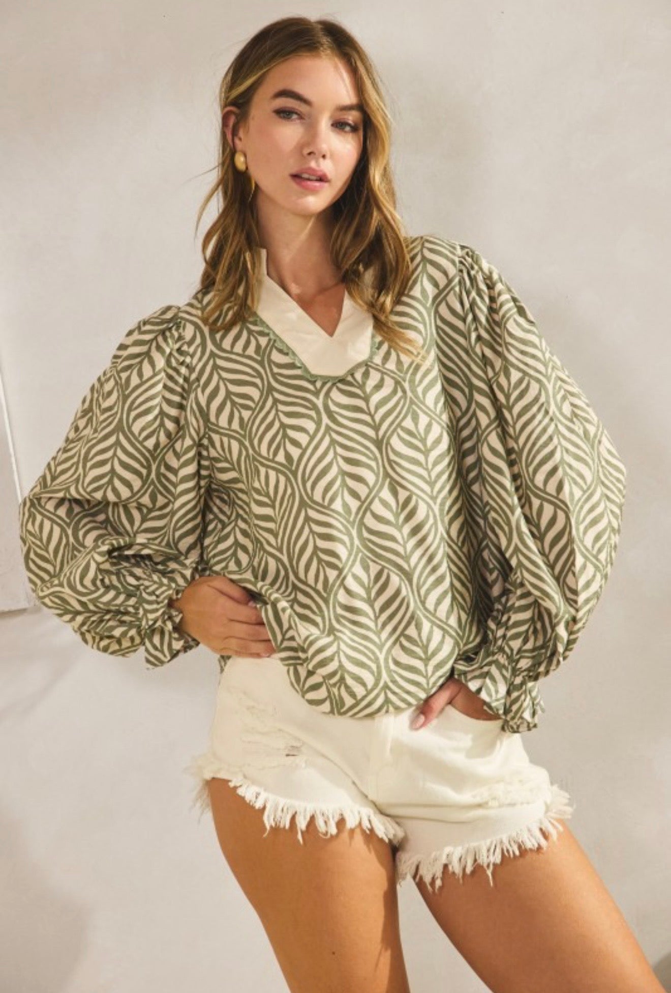 Sage Blouse