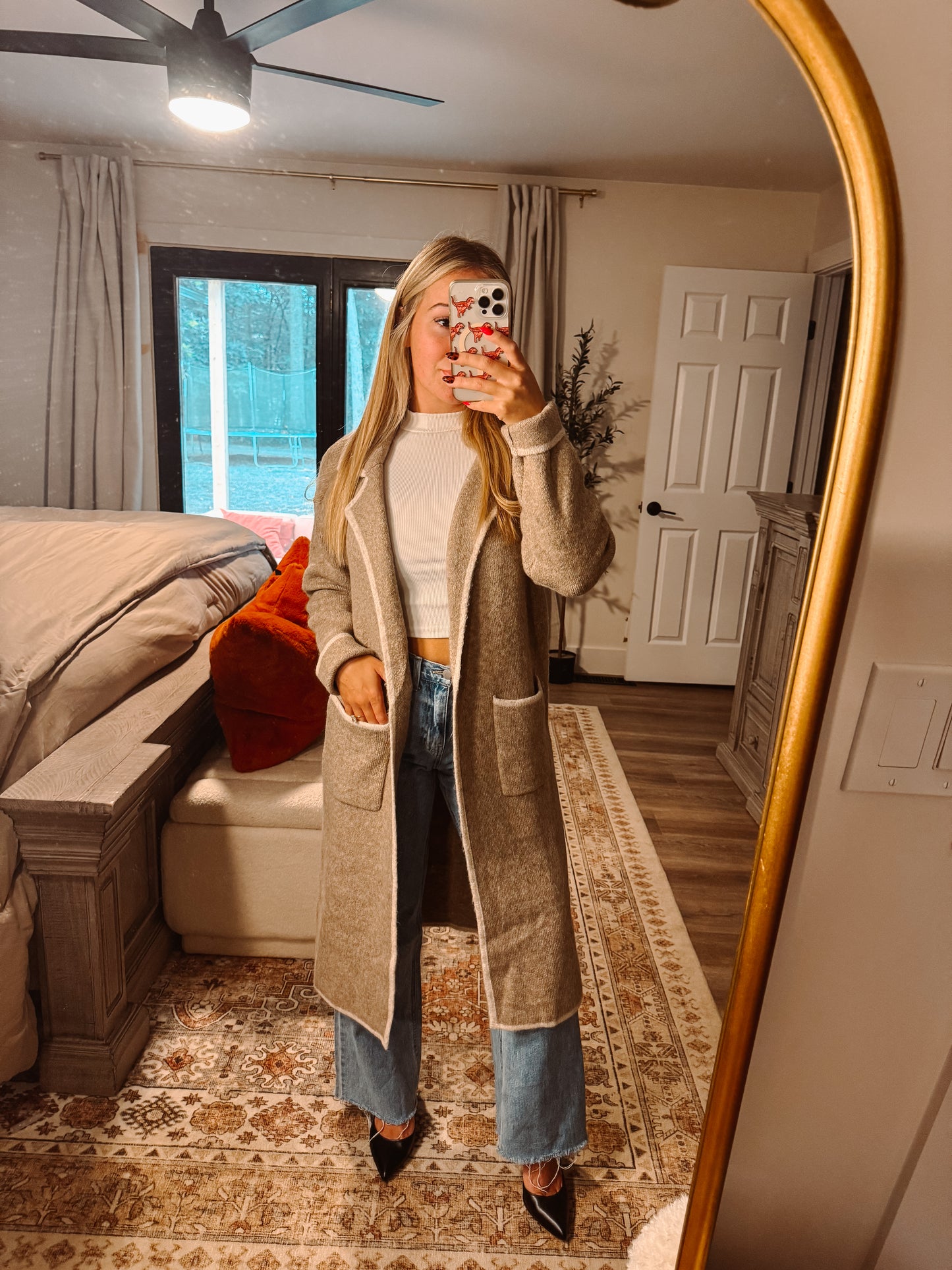 Trench Sweater
