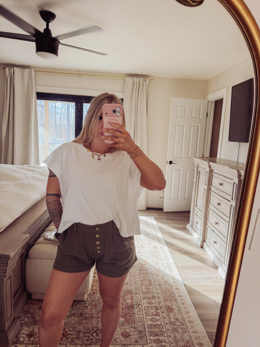 Sagebrush Linen Shorts
