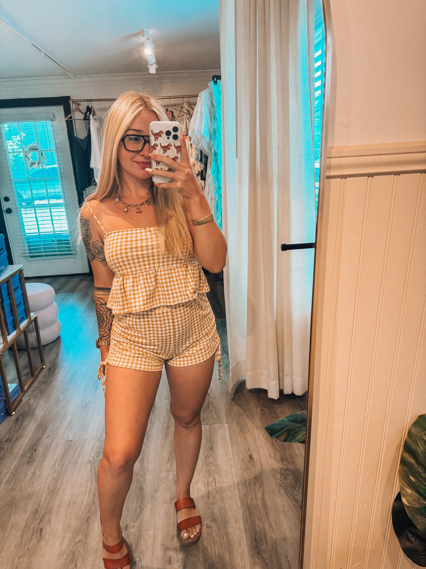 Plaid set
