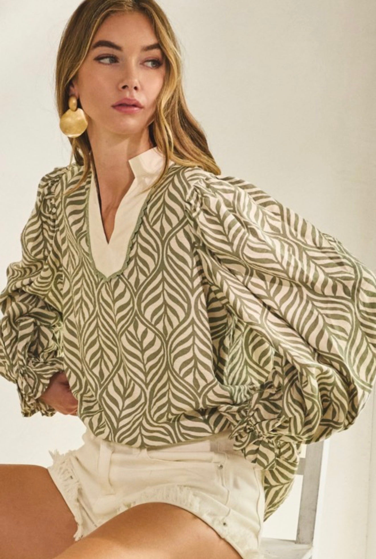Sage Blouse