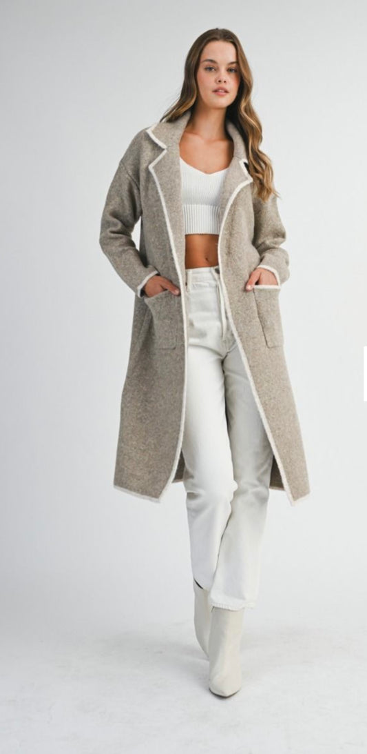Trench Sweater