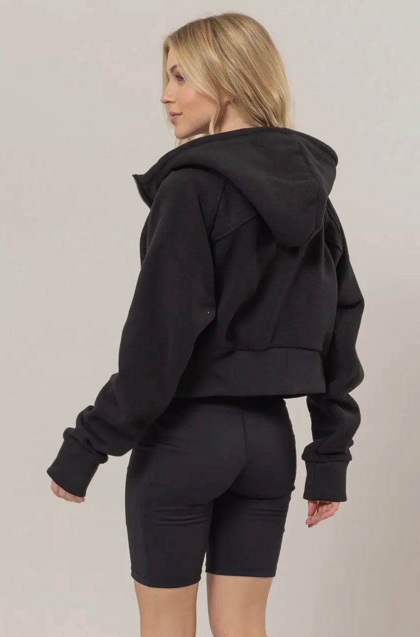 Fleece Zit-up Jacket