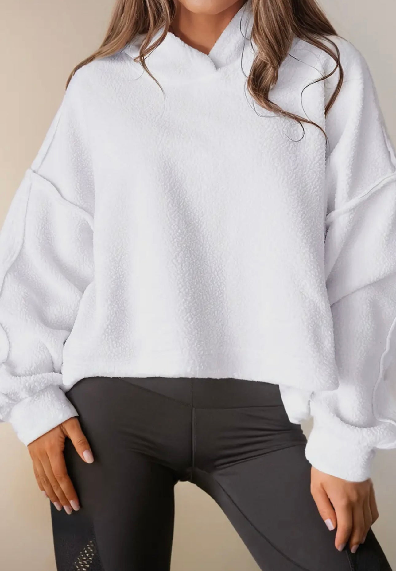 Sherpa Fleece Pullover