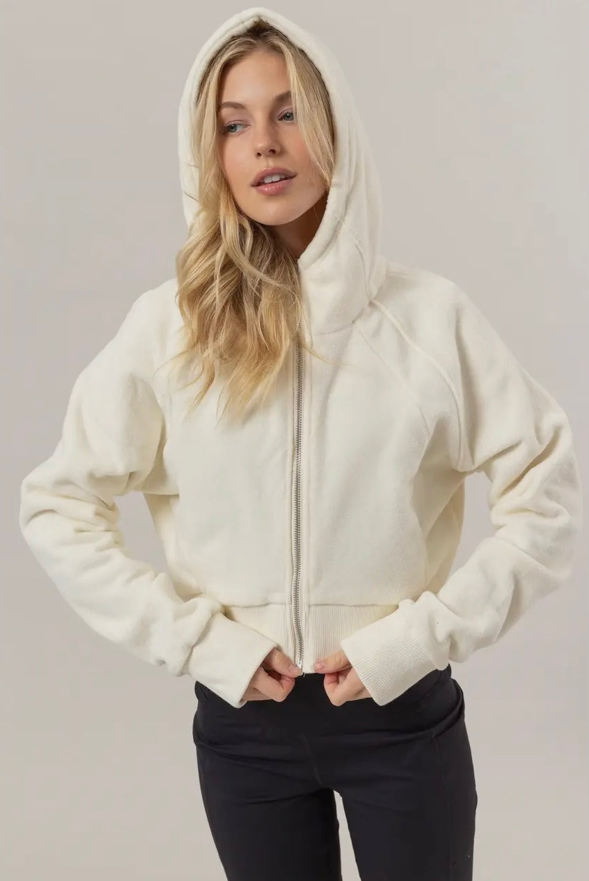 Fleece Zit-up Jacket