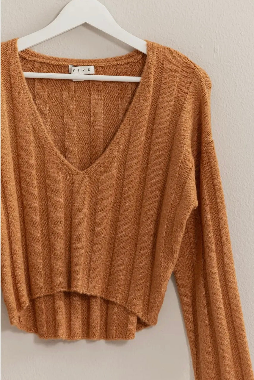 Cropped sweater