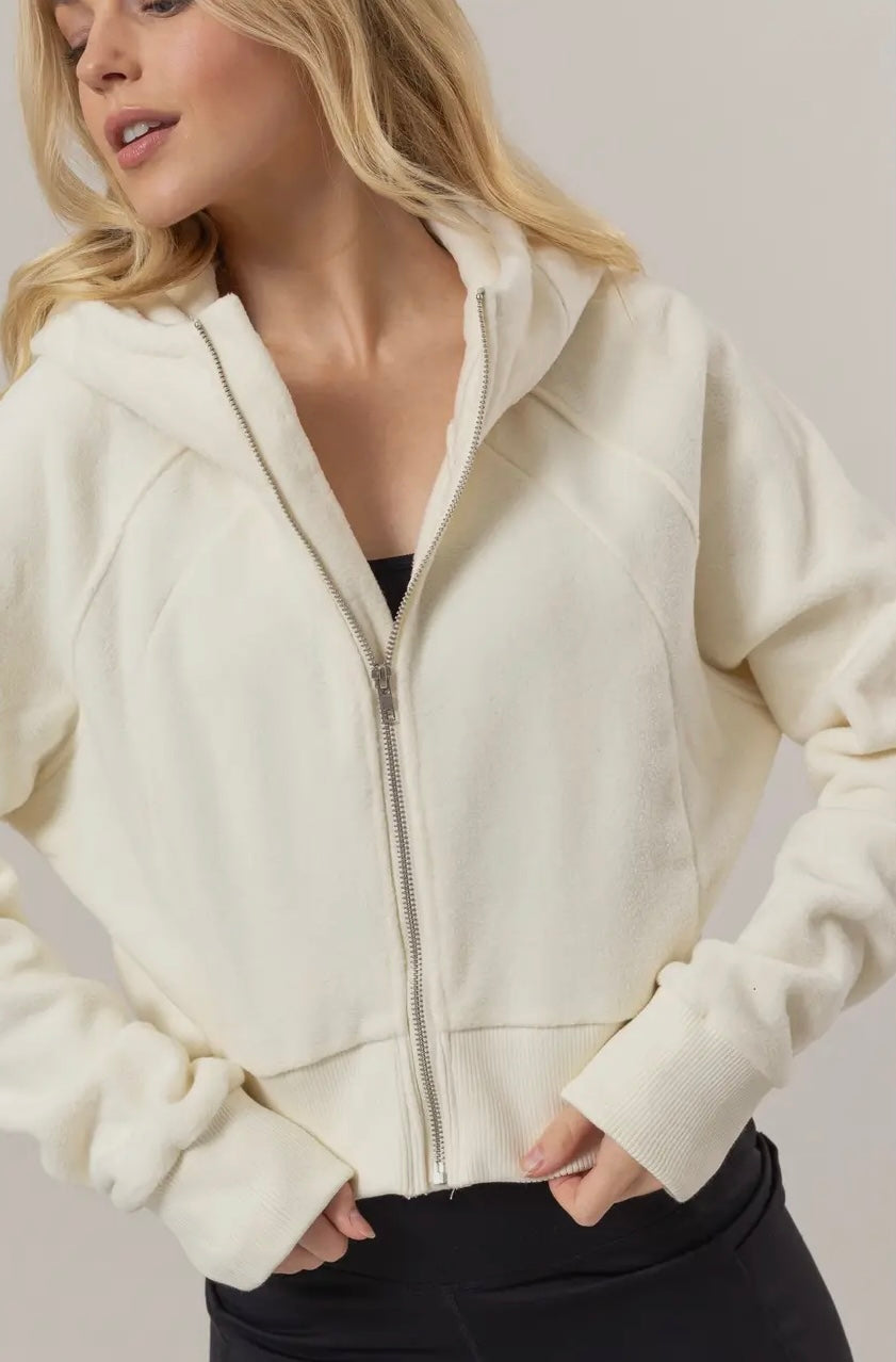 Fleece Zit-up Jacket