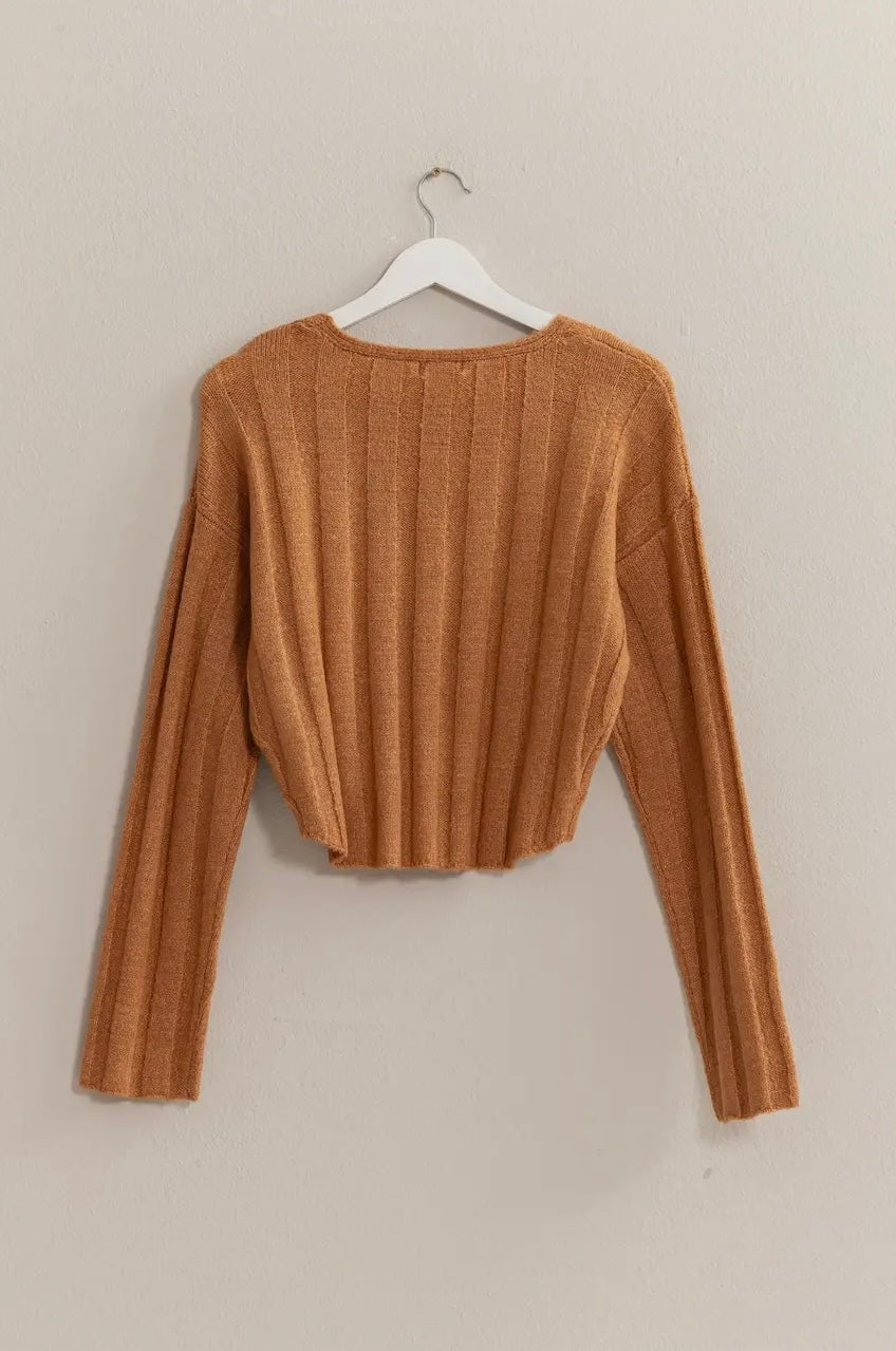 Cropped sweater