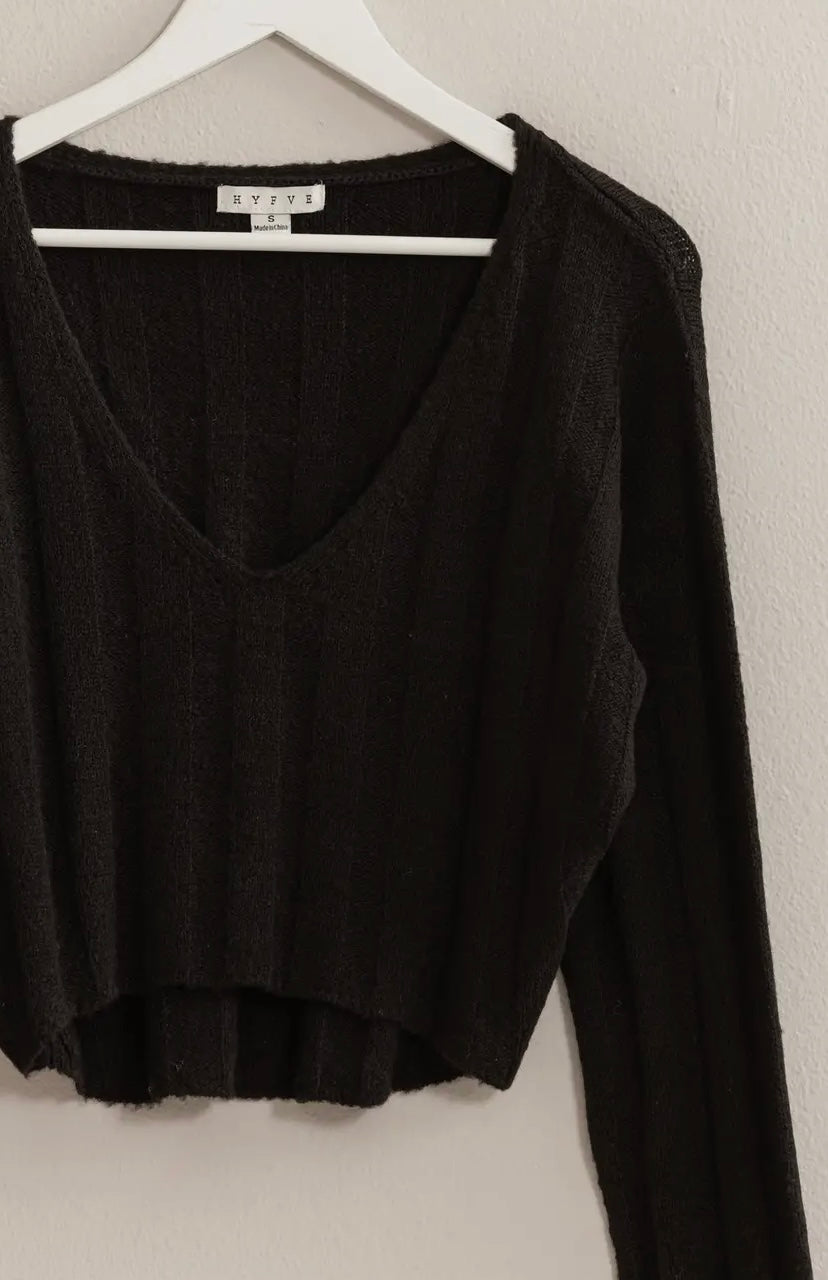 Cropped sweater