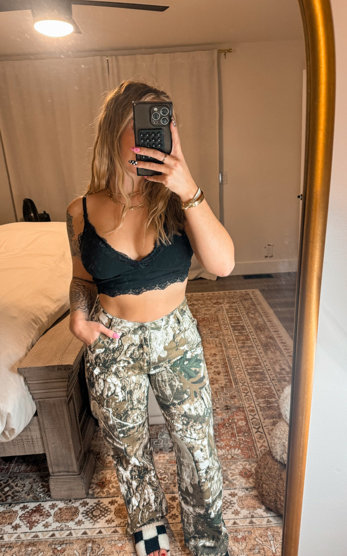 Camo Cargos